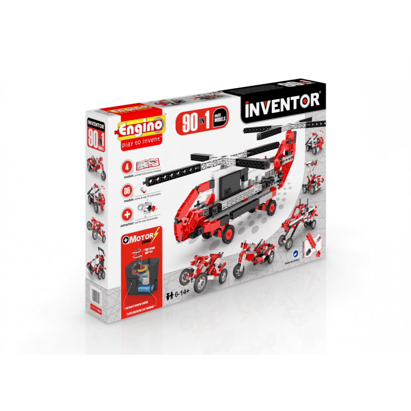 obal inventor 90 modelov motorizovaný set