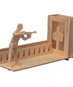 WCK 3D puzzle Stojan na perá Streľba S022