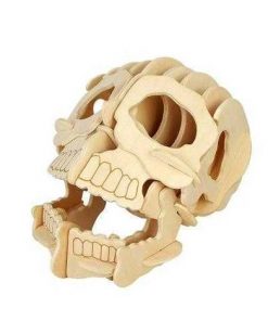 Wooden Toy 3D puzzle Lebka R013