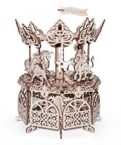 Wood trick 3D mechanické puzzle Kolotoč WT11