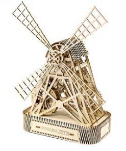 Wooden city 3D mechanické puzzle - Mlyn