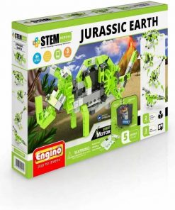 Engino stavebnica STEM Heroes: Jurská zem Motorizovaný set STH61
