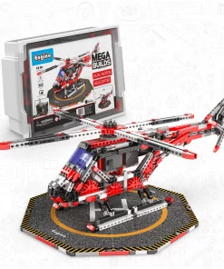 Engino MEGA Stavby: Dvojmotorový vrtuľník